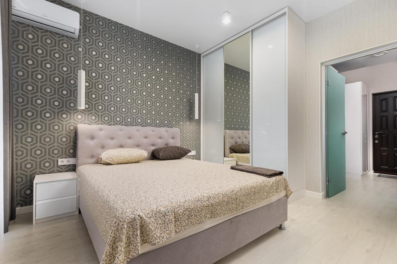 44 Pearl 1-Bedroom Panoramic Sea View Apartment Odessza Kültér fotó